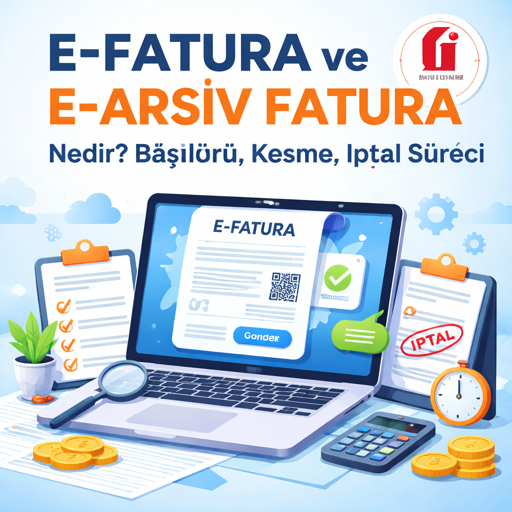 E-Fatura ve E-Arşiv Fatura Nedir? Başvuru, Kesme ve İptal Süreci (2026 Güncel Rehber)